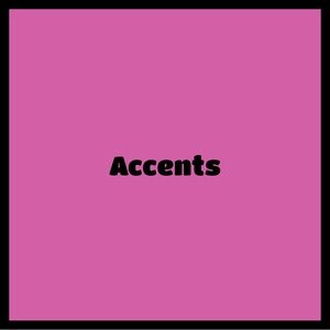 Various types of Accents